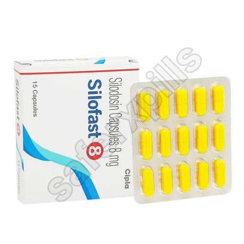 Silofast 8mg capsule pack