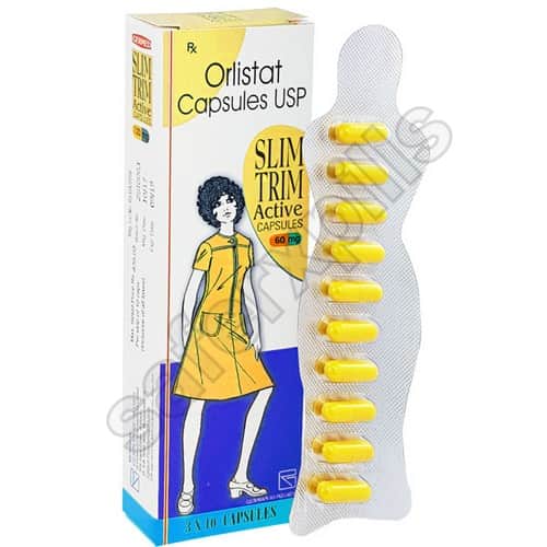 Slim Trim Active 60mg capsule pack