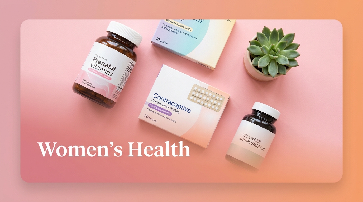 Women's health and wellness products for fertility and hormonal balance