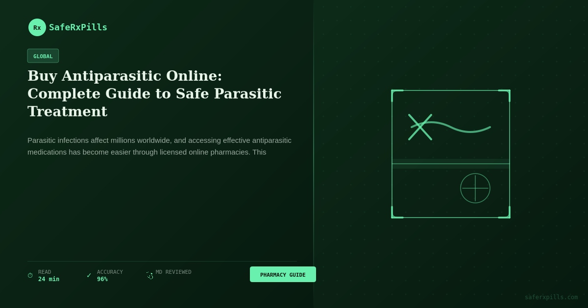 Antiparasitic medications online guide safe parasitic treatment pharmacy blog resource