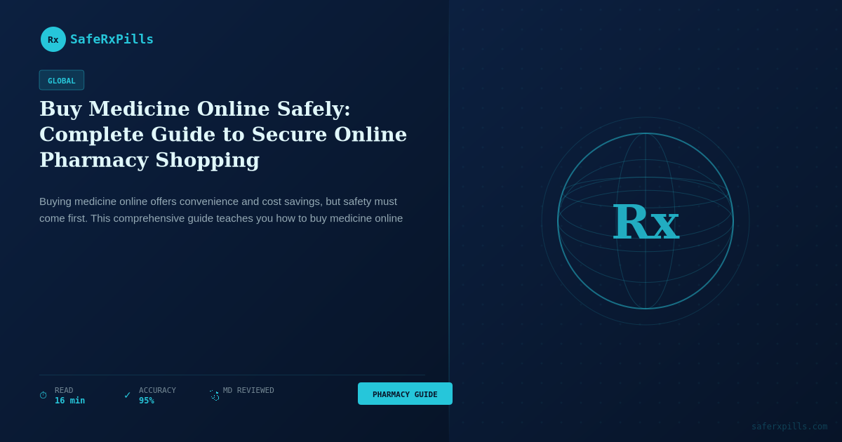 Safe online pharmacy shopping guide - secure medication purchase tips and trusted digital drugstore recommendations