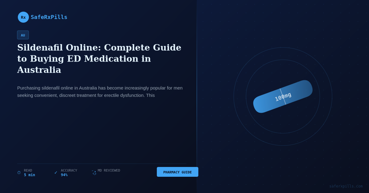 Sildenafil Online | SafeRxPills